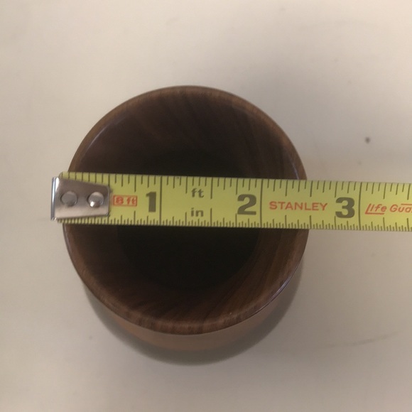 Vintage Signed/Penny Dated Lloyd Cheney Turned Exotic Hardwood Vase - Picture 11 of 12